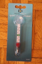 Aquarium Thermometer,mit Saugnapf,Terrarium,Glasthermometer