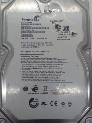 Seagate st31000520as hdd - ,