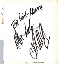 Original Autogramm Susan