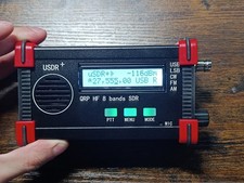 Handheld USDX USDR HF QRP SDR Transceiver SSB/  8-Band 5W DSP SDR + + Mic #W9