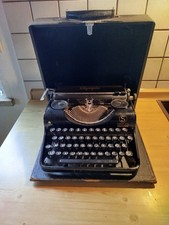 Olympia Simplex Reiseschreibmaschine im Koffer - Schreibmaschine