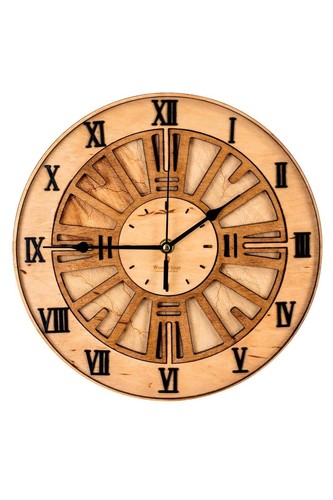 Skelett holzwanduhr mit - skelett,