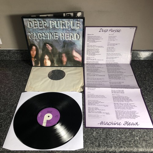 Vinyl deep purple machine - deep,