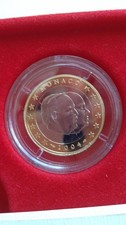 1 Euro Kursmünze MONACO 2004
