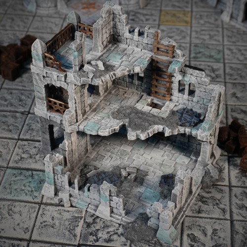 Manor house ruin 28mm - manor, der