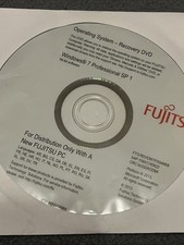 Fujitsu Recovery DVD 64 bit