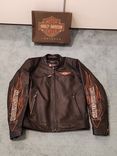 Harley davidson lederjacke - davidson,