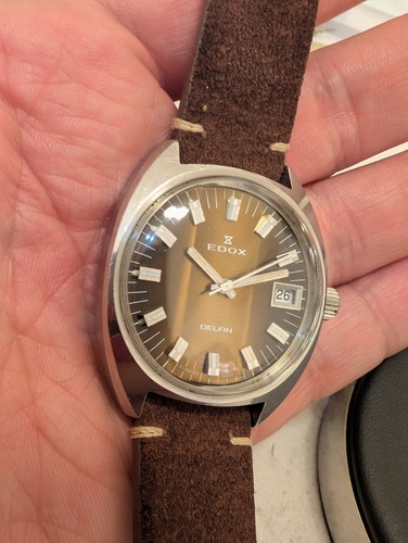 Vintage edox delfin uhr - edox,