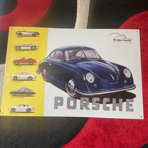 Porsche 356 emailschild jahr - porsche,