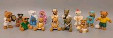 14x Kellogg´s Bären M.E.G. 1995 Sammlung Konvolut Sammelfiguren Vintage 