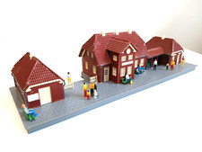 Heljan bahnhof bahnsteig - heljan,