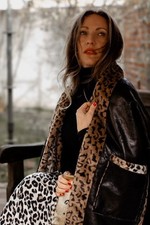 Stylische Kunstleder Jacke