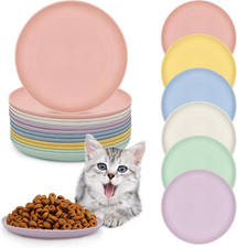 12 Stück Katzennapf Flach