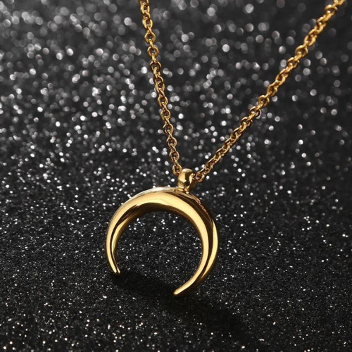 Halskette mit mond - halskette,