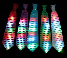 ✅ LED Krawatte leuchtende