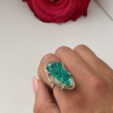 Fluorit Heilstein Ring