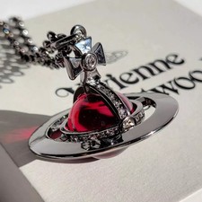 Vivienne Westwood kleine Kugel Halskette Anhänger 6,5 x 6 cm J2671
