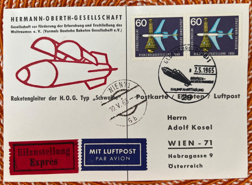 Karte eil 1965 mi 473 - 1965,, mi.