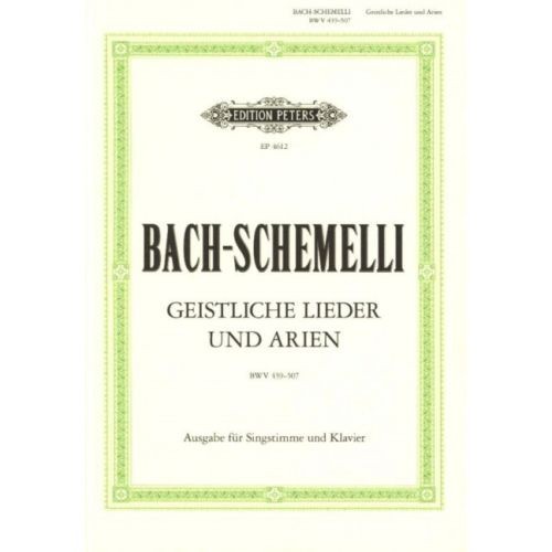 Bach geistliche lieder und - geistliche,