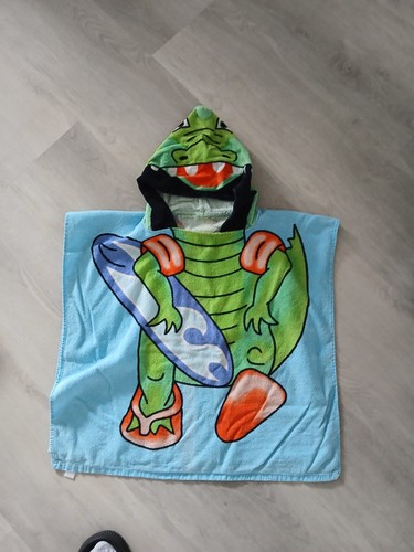 Badeponcho krokodil - badeponcho,