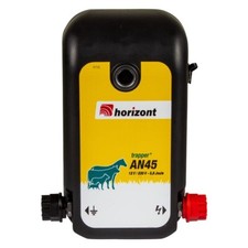 Weidezaungerät Elektrozaungerät Weidegerät Zaun bis 4km trapper AN45 12V / 230V