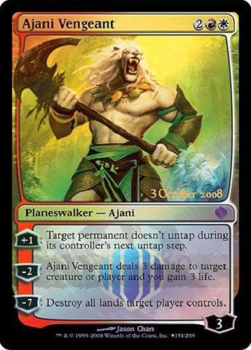 Foil ajani vengeant - vengeant, ~