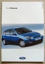 FORD Focus Car Sales Brochure