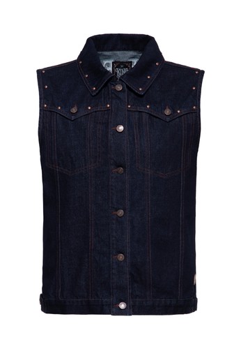 King kerosin herren jeansweste - king,