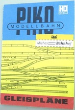 Piko Gleispläne Gleisplanheft DDR Hohlprofil Gleis H0 1:87 HD5 å