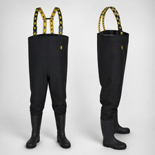 Wathose schwarz Angeln