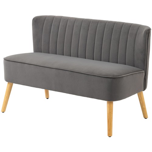 Homcom sitzer sofa - homcom, 2-sitzer