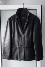 Vintage Leder Jacke Blazer