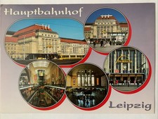 Ansichtskarte, Leipzig Hauptbahnhof, Vers. Motive, Kostenl. Versand, ungelaufen