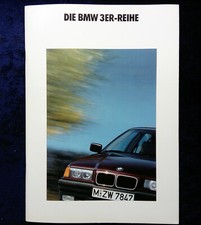 BMW 3er, E 36, Prospekt 1.1991 Modelle: 316i, 318i, 320i, 325i