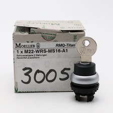 Moeller M22-WRS-MS16-A1 Schlüsseltaste, 2-Stellungen