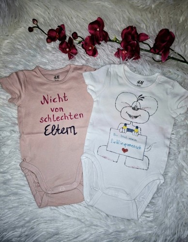 Mal baby bodys mädchen - 2,