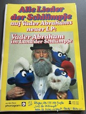 Vader Abraham / Schlümpfe Werbeanzeige / Zeitschrift „Der Musikmarkt“ (1978)