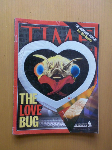 Time magazine love bug - magazine,