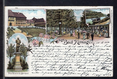 Farb litho bad - litho, kissingen