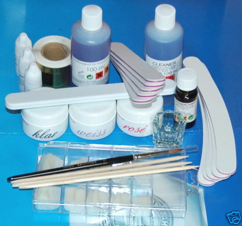Komplettes acryl starter set - acryl,
