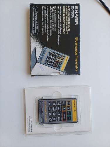 Sharp 703a card - -,