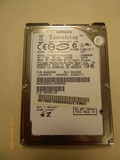 2,5" Notebook-Festplatte Hitachi Travelstar 100 GB, gebraucht.