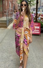 ZARA MIDI KLEID BOHO XS/S