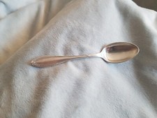 Teelöffel Silber Muster vorne und hinten Deetjen 100