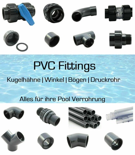Pvc fittings pool verrohrung - pvc,