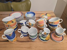Seltmann Weiden Frühstück-/Kaffee Geschirr VIP Collection, tolle Muster + Farben