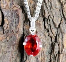 Natürlich Padparadscha Orange