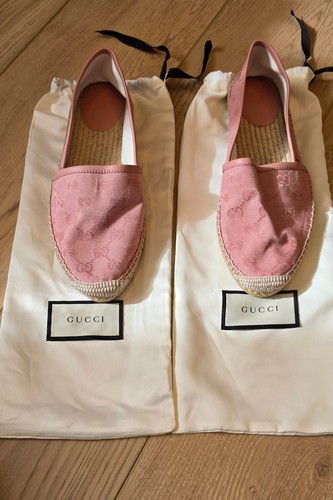Gucci canvas espadrilles - gucci, gg