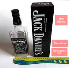 Jack Daniel Blechdose alte Blech Verpackung  Dose Schachtel Leere Flasche 0,7L?