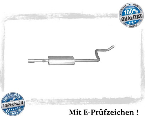 Mittelschalldämpfer für